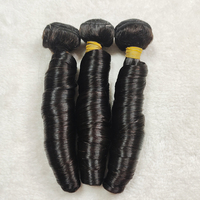 Lot de boucles en cheveux Remy vietnamiens naturels, cheveux humains, vierges, très Double Drawn, qualité 12a,