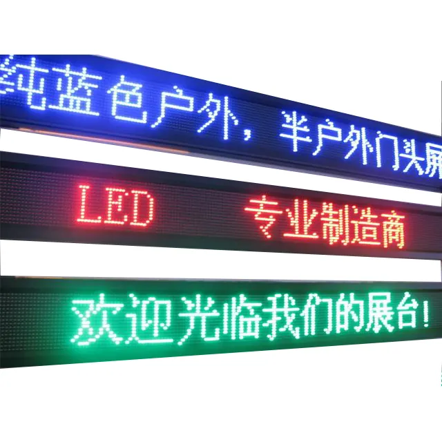 Lama Hidup Span P10 Penuh Warna SMD LED Billboard Display RGB