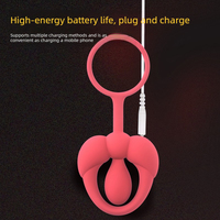 Vibrateur double anneau télécommandé pour distributeur, avec 10 modes de vibration, stimulateur du point G et du clitoris, rechargeable par USB, achat en gros