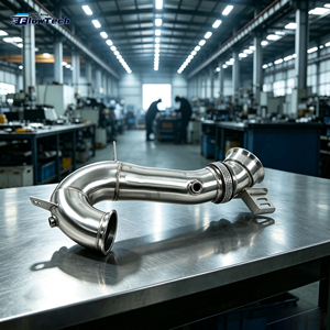 Downpipe FlowTech en acier inoxydable T304 de haute qualité pour Mercedes AMG GT43 GT50 GT53 CLS53 M256 3.0T, montage direct - Product Image 1