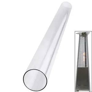 quartz glass tube for Table Top Patio Heater Glass Tube