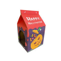 Pet-Cheer Griffoir pour chat en carton ondulé 5 couches, écologique, en forme de boîte de lait, pour intérieur