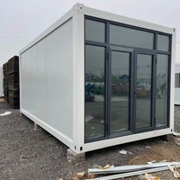 Maison préfabriquée en conteneur standard pour bureau, stockage amovible en acier, maison modulaire détachable
