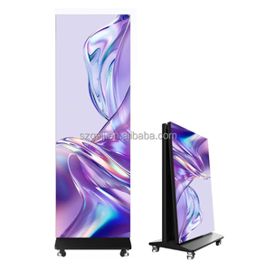 Di chuyển có thể gập lại LED Poster màn hình gấp p2.5 P3 Wifi đứng quảng cáo kỹ thuật số biển hiển thị cho trung tâm mua sắm - Product Image 1
