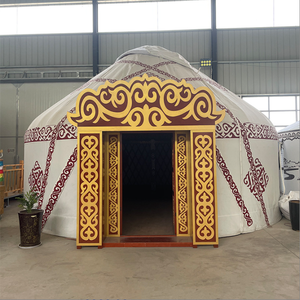 Grande <span class=keywords><strong>yourte</strong></span> mongole extérieure utilisée par la famille vente tentes ger en <span class=keywords><strong>toile</strong></span> mongole - Product Image 5