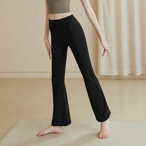 Pantaloni da Yoga in Nylon 66 a Vita Alta per Donna, Modellanti, Senza Cuciture, per Danza, Sport e Fitness - Product Image 2