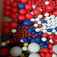Boules de joint en caoutchouc de personnalisation professionnelle petite boule intérieure en caoutchouc boule de Gel de silice solide industrielle