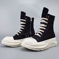 Chaussures de sport épaisses de haute qualité, style classique de marque de créateur, mocassins d'été pour hommes, mode punk, best-seller, avec amorti