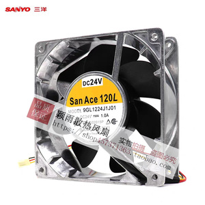 พัดลมระบายความร้อนแบบแกน Sanyo San Ace 120L 24V รุ่น 9GL1224J101 สำหรับใช้งานในอุตสาหกรรม - Product Image 2