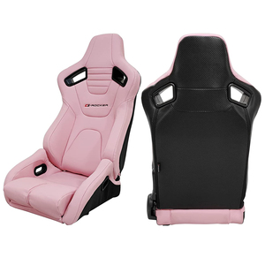 JIABEIR 1095 siège de course universel pour conducteur de voiture, <span class=keywords><strong>cuir</strong></span> de haute qualité, réglable, simulateur de Sport, jeux, Sim - Product Image 3