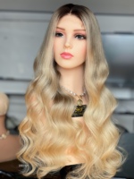 Perruque Lace Front SHY 13x5 en Cheveux Humains Extra Longs Ondulés – Fournisseur