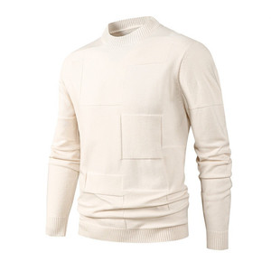 Neuer Herbst-Herren-Freizeitstrickpullover Trendiger Vielseitiger Basis-Pullover Modischer Langarm-Alltagsstrickpullover - Product Image 6