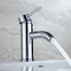 זול sus201 מעוקל יריקה כרום ליטוש מים חמים חם מערבל ברז מים קרים חמים - Product Image 4