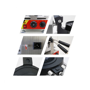 Fabricant de moules OEM avec presse à sandwichs panini antiadhésive commerciale, machine à burgers UFO, gaufrier - Product Image 4