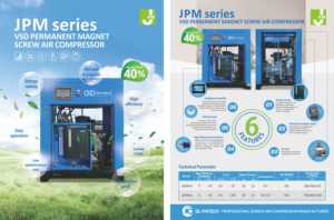 Kompresor udara 7.5kw 15kw 22kw 37kw, kompresor udara tenang harga rendah kompresor udara sekrup putar mini - Product Image 6