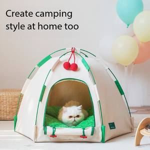 <span class=keywords><strong>Casa</strong></span> de Campaña para Perros y Gatos, Impermeable, Plegable, para Todas las Estaciones, con Estructura de Fibra de Vidrio, Fácil de Instalar y Desmontar - Product Image 3