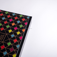 Laque de piano brillante de haute qualité personnalisée emballage cadeau de chocolat arabe de luxe boîte de dattes en bois