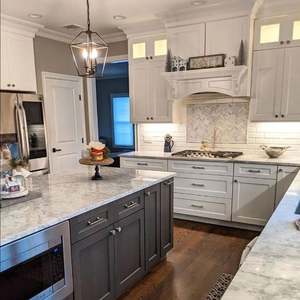 Gabinetes de Cocina Modernos Minimalistas de Lujo, Totalmente de Madera, Personalizados, Gabinetes de Pared y de Piso, Fabricante Mayorista - Product Image 1