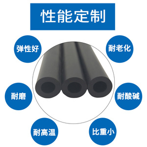 EP73-20201102 Rubber Hose 1000mm Length 1.5mm Wall Thickness Anti Corrosion Garden Water Pipe Washing Hose - Product Image 3