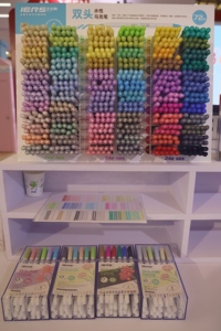 Iers màu nước nghệ thuật đánh dấu thiết lập bàn chải Mẹo pastel đánh dấu bút cho màu & thư pháp vẽ bằng văn bản - Product Image 5