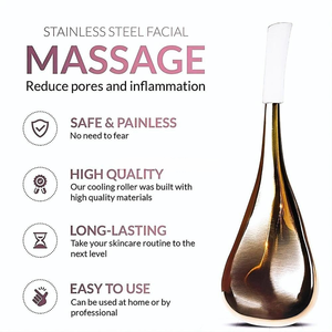 Face Massage Home Use Beauty Handheld Facial Tool <b>Cooling</b> <b>Ice</b> Globes for Pore Remover Firming Wrinkle Remover for Skin Care - Product Image 4