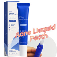 Patchs Transparents en Gel Liquide pour l'Acné, Couche Protectrice Invisible, Respirante et à Séchage Rapide pour le Visage (Vente en Gros)