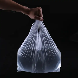 ถุงพลาสติก HDPE แบบใช้แล้วทิ้ง HC สำหรับใส่สินค้า ชีวภาพย่อยสลายได้ ใช้สำหรับบรรจุภัณฑ์และชำระเงินในซูเปอร์มาร์เก็ต - Product Image 3