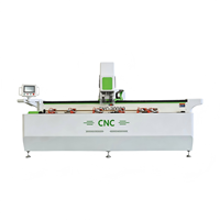 Machine de perçage et de fraisage automatique CNC pour profilés en aluminium, perçage de trous, fraisage de fentes, machine de perçage et de fraisage pour portes et fenêtres en aluminium