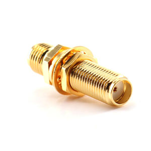 SMA-KK Straight RF <b>Adapter</b> SMA KK Jack female to connector ROHS Gold-plated Brass 50 Ohm 1.5 - Product Image 3