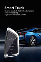 Clé de voiture intelligente LCD à 4 boutons, entrée sans clé, en alliage ABS, pour Mercedes-Benz, Audi, Lexus – Vente chaude