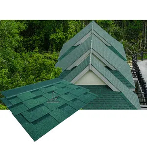 factory price Architectural double layers laminated asphalt tiles asphalt roof shingles Philippines Vietnam Cambodia Thailand