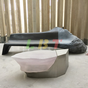 Libit <b>Coffee</b> <b>Table</b> Sofa Chair <b>Set</b> Fiberglass Contemporary Design Customized For Hotel Villa Leisure - Product Image 2
