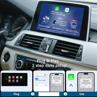Nouvel adaptateur sans fil CarPlay Auto 2026 5,8 GHz Quad Core Zéro Latence Plug and Play Convertisseur USB Mini en Aluminium pour iPhone Android