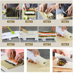 Kit de utensilios de bambú para <span class=keywords><strong>Sushi</strong></span>, Bazooka para uso en la cocina, gran oferta - Product Image 2