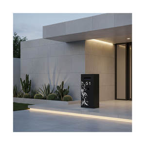 Boîte aux lettres décorative d'extérieur avec LED - Parfaite pour l'allée et l'attrait du trottoir - Product Image 6