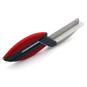 <b>Kitchen</b> <b>Scissors</b> Stainless Steel 3.5 In Straight Head Red And Green Home Use Bulk - Product Image 2