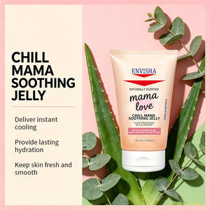 Gel Apaisant et Rafraîchissant pour le Corps avec Logo Personnalisé – Formule Apaisante et Relaxante pour Peaux Sèches et Enflées – Idéal pour les Futures Mamans - Product Image 4
