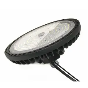 150W LED High Bay UFO regulable vatios seleccionable CCT seleccionable Highbay Shenzhen proveedores de iluminación eléctrica profesional