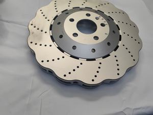 Disque de frein de haute qualité 4G0615301E 4G0615301AH Audi A6 Avant C7 RS6 RS7 Wave <span class=keywords><strong>Disc</strong></span> 390 mm avant et arrière 356 mm - Product Image 2