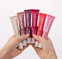 Baume à lèvres hydratant intense sans logo, haute pigmentation, effet beurre, gloss à lèvres, marque privée, peptide, gloss à lèvres populaire