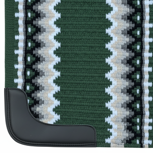 Almohadilla de Silla de Montar Estilo Occidental Multicolor de Lana de Nueva Zelanda ASHMIRA EQUESTRIAN, Exterior de Visón, Calidad Extrema, Venta Caliente - Product Image 1