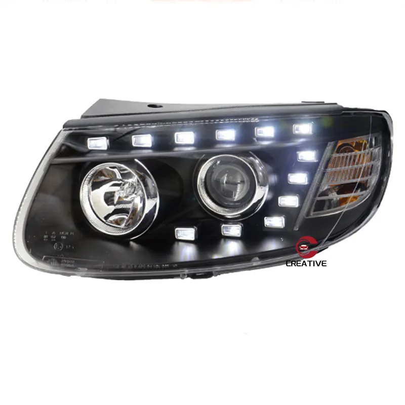 LED-Lichter für Hyundai Santa Fe LED-Scheinwerfer 2006-2012 Scheinwerfer Projektor-Linse Automobilzubehör