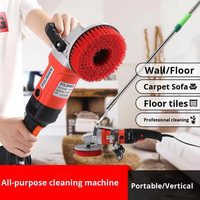 Nettoyeur et polisseur de tapis électrique industriel, machine de nettoyage pour canapés et sols en carrelage avec brosse de nettoyage électrique