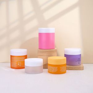 Cosmetic 100ml PET Wide Mouth <b>Plastic</b> Bottle With Screw Cap Cylinder Shape For Cream <b>Packaging</b> Wholesale - Product Image 1