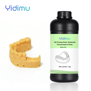 Résine dentaire 3D Yidimu lavable à l'eau pour la fabrication d'aligneurs, compatible avec <span class=keywords><strong>Epax</strong></span>, Phrozen, etc. - Product Image 1