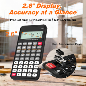 <span class=keywords><strong>Calcolatrice</strong></span> Avanzata Newyes per <span class=keywords><strong>Matematica</strong></span> Edile con Unità Piedi-Inch-Frazione per Architetti, Ingegneri, Impresari, Stimatori e Falegnami - Product Image 4