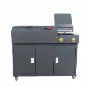 Wireless <b>Binding</b> <b>Machine</b> with Glue for Document File Books Large Fully Automatic <b>Binding</b> Equipment with Hot Melt Gluing Function - Product Image 2