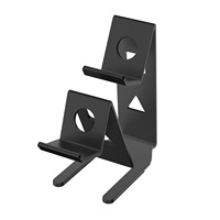 Nouveau support de console de jeu universel, support d'affichage de bureau pour manette de jeu, support double pour manette en métal antidérapant