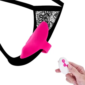 Dropshipping mainan seks wanita dengan pengendali jarak jauh celana dalam getar Vibrator untuk wanita