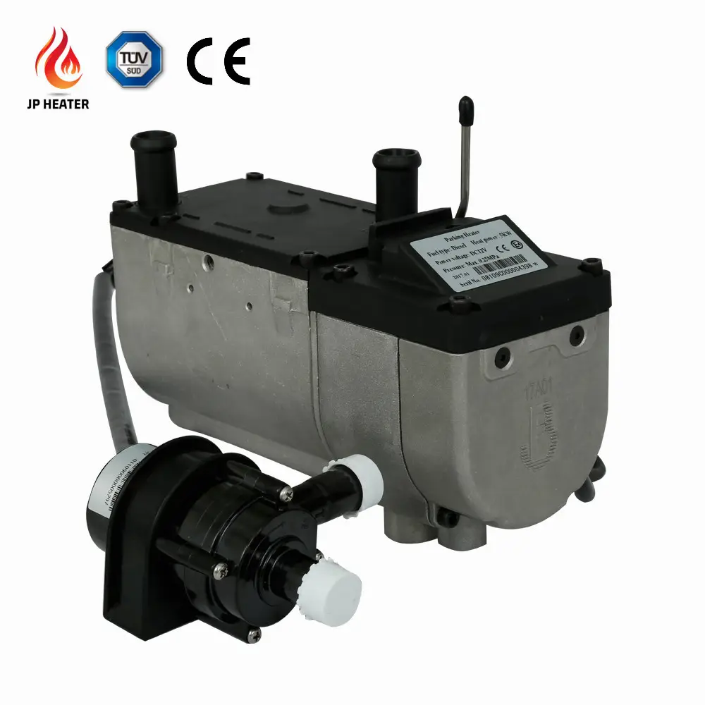 JP YJH-Q5/1C 12v 5kw engine preheating liquid water parking gasoline hydronic heater with air filter